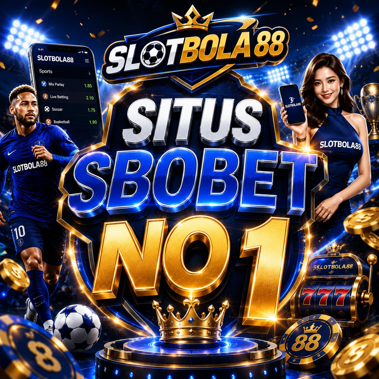 SLOTBOLA88 : Link SBOBET Resmi, Slot88 & Slot777 Terbaik No 1
